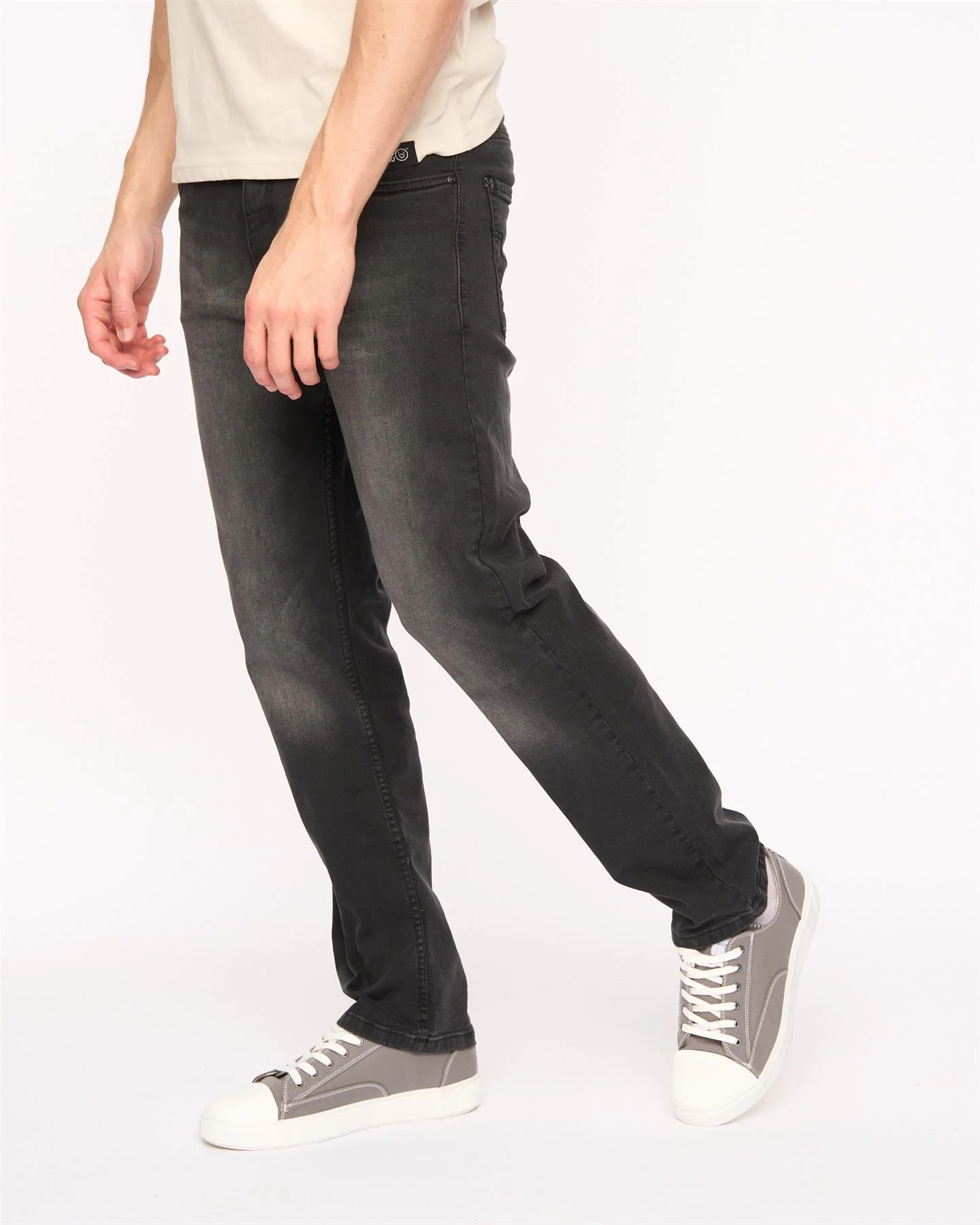 Crestline Straight Leg Jeans Black - Image 2