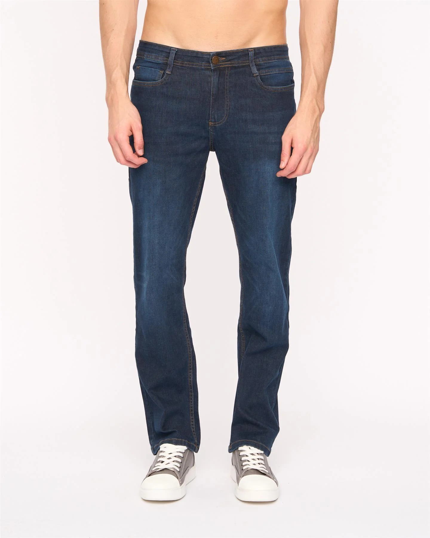 Crestline Straight Leg Jeans Dark Wash - Image 5