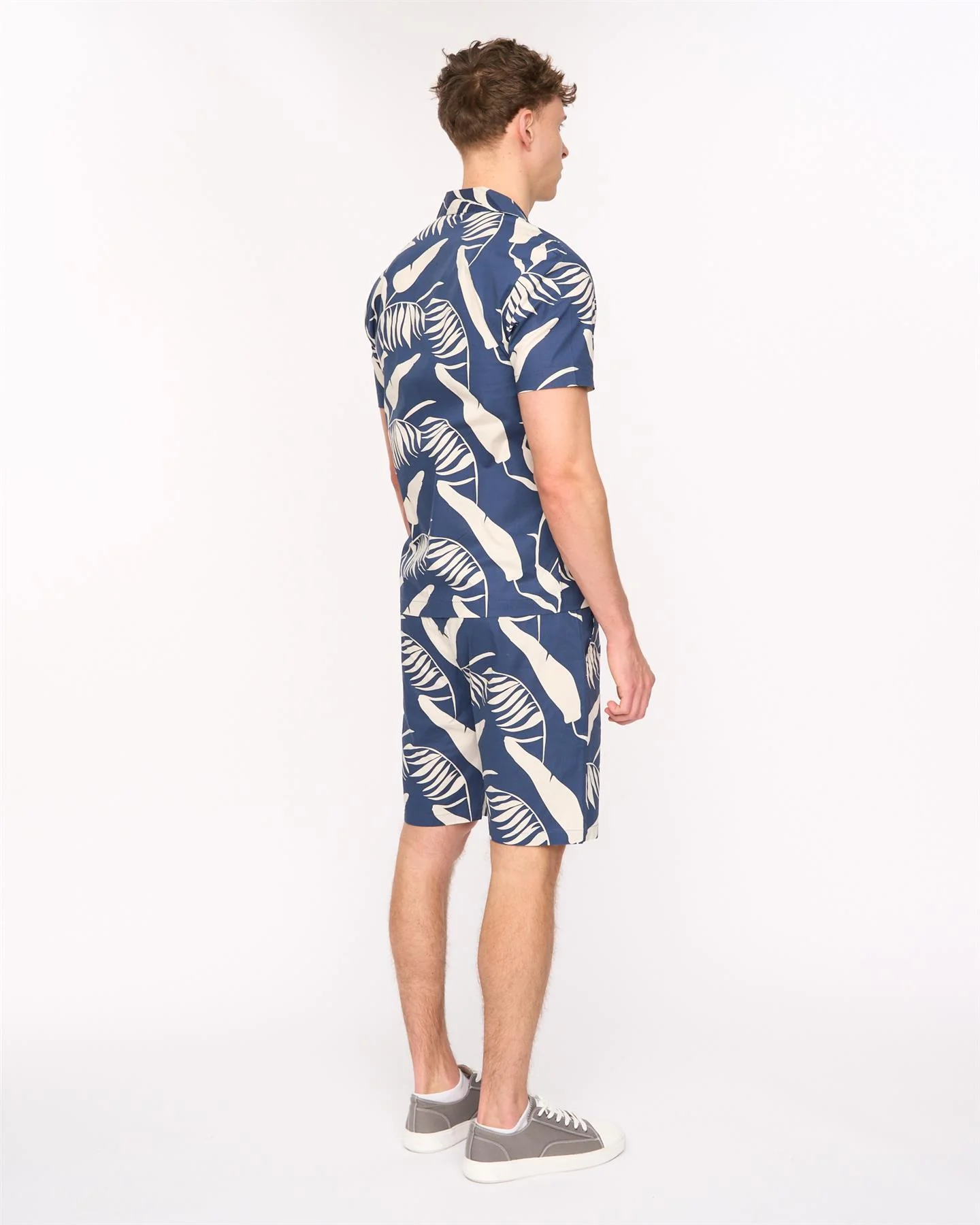 Hopkinton Shirt & Shorts Set Navy - Image 2
