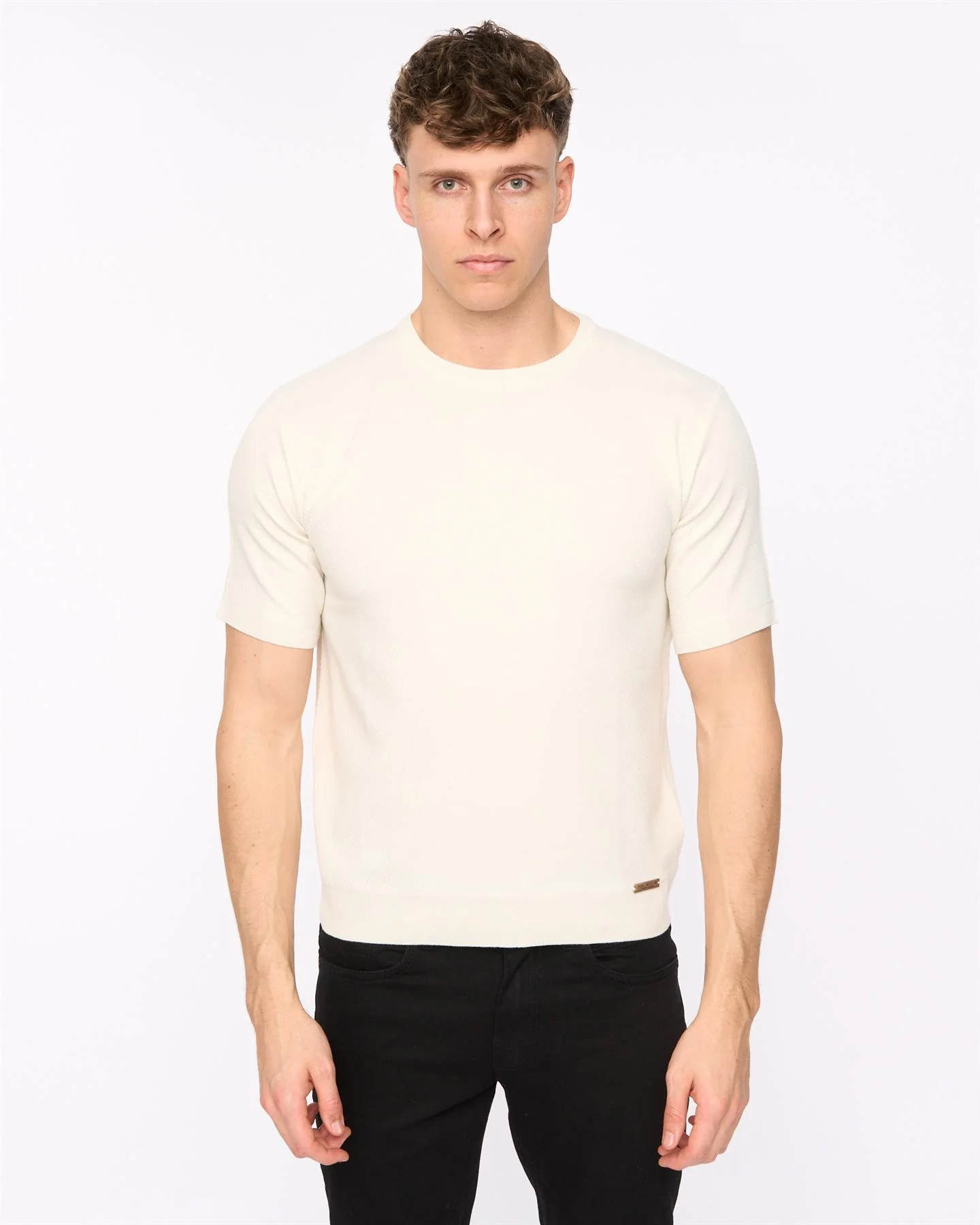 Marvela Knit T-Shirt Light Stone