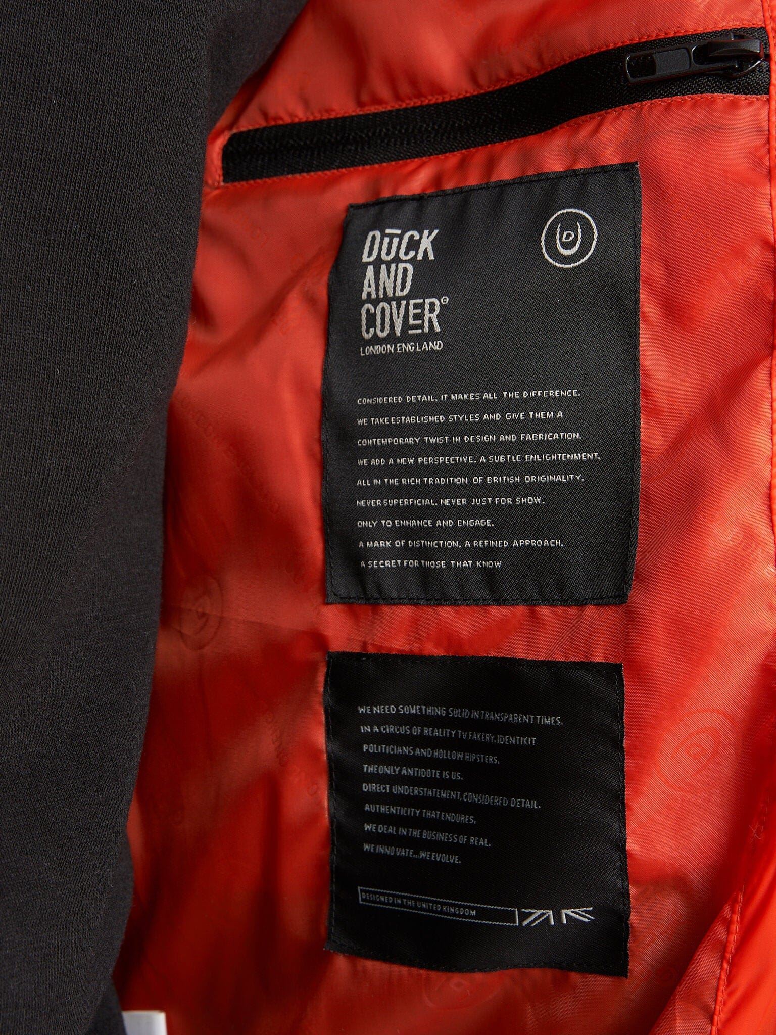 Raymax Padded Jacket Orange - Image 9
