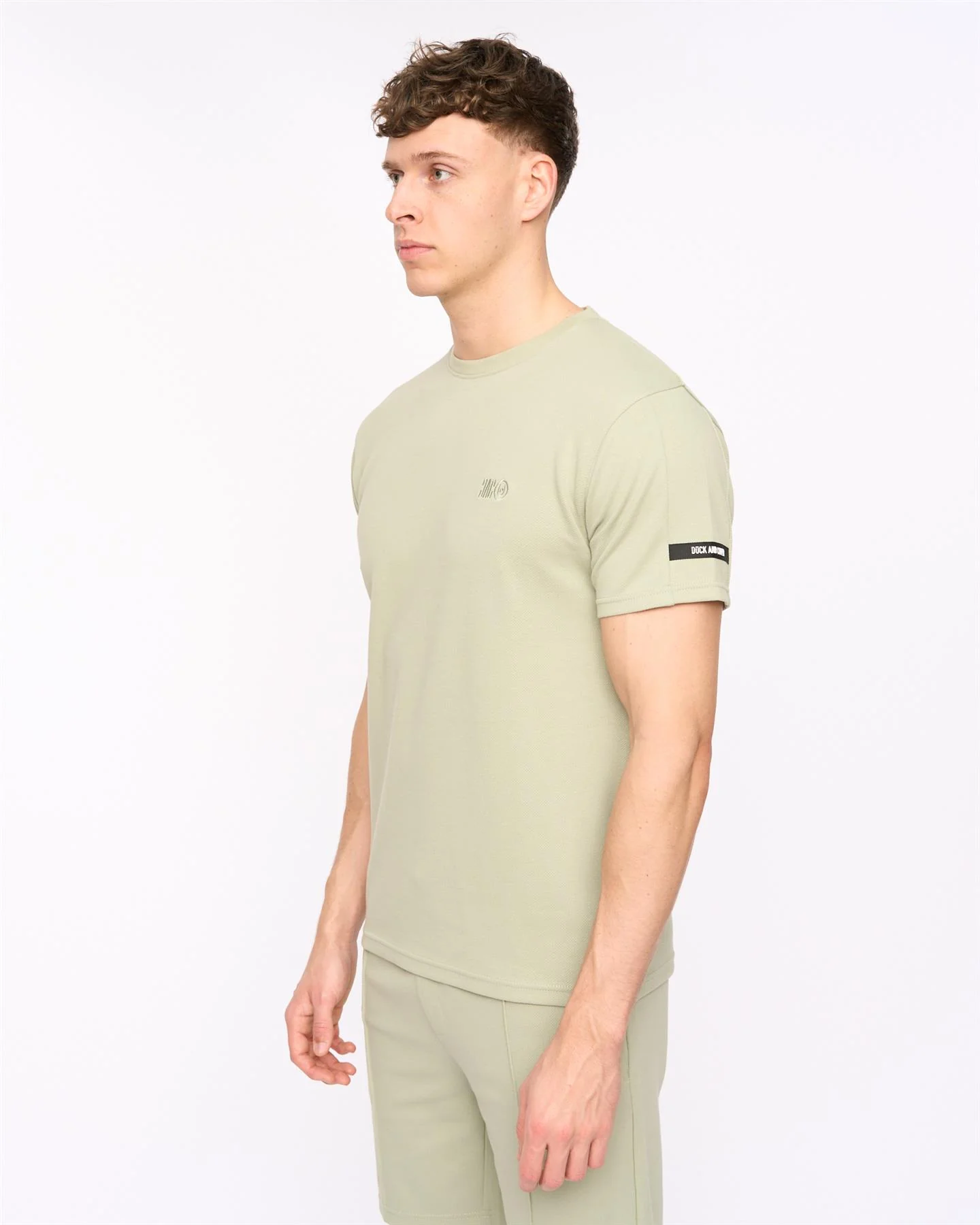 Sherborn T-Shirt Light Olive - Image 2